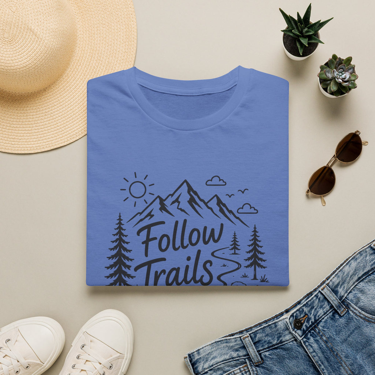 Follow Trails not Schedules T-Shirt