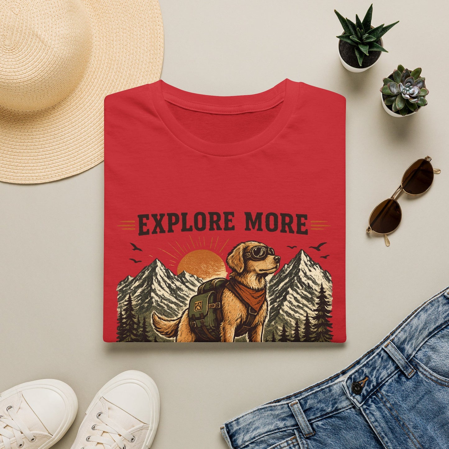 Explore more wag more T-Shirt