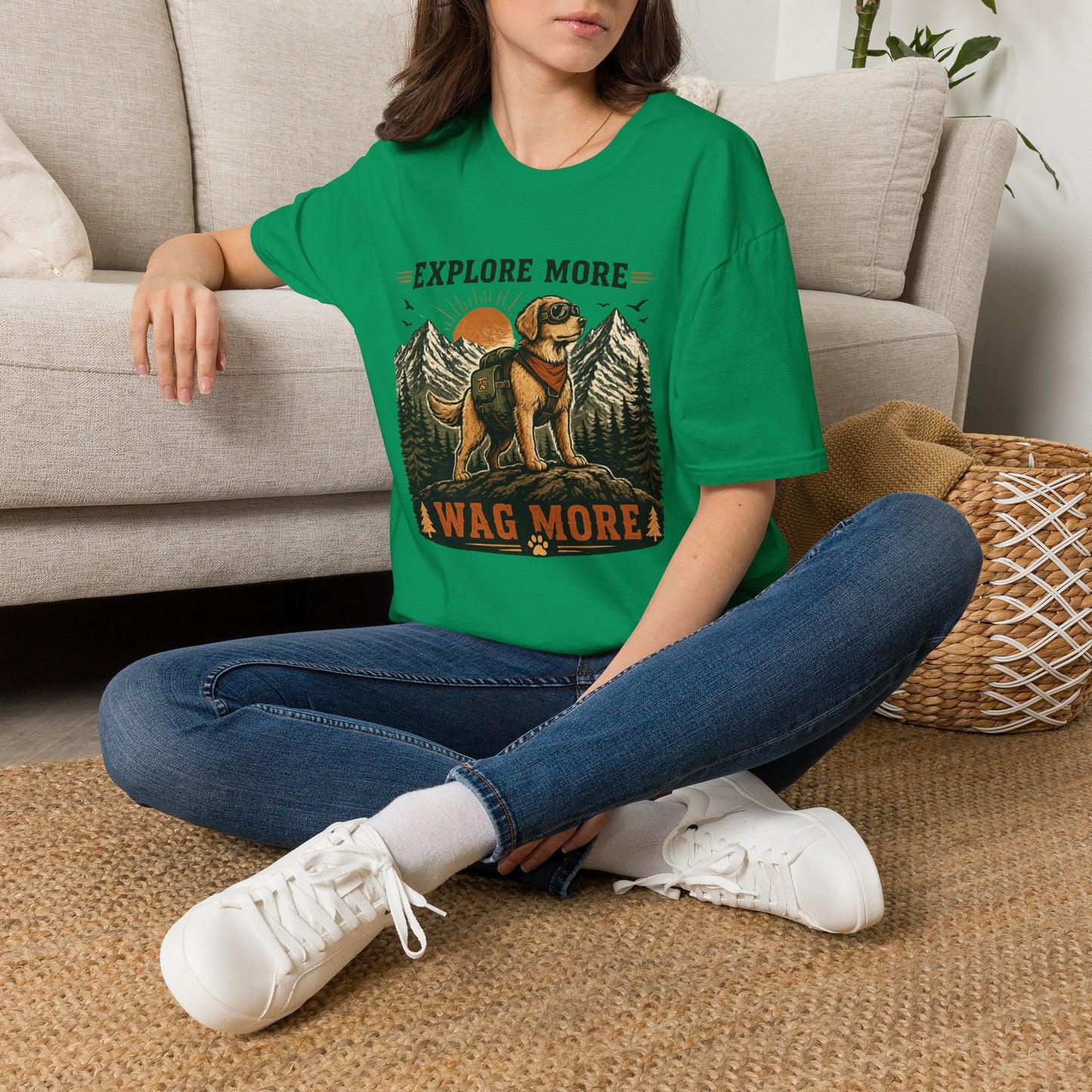 Explore more wag more T-Shirt