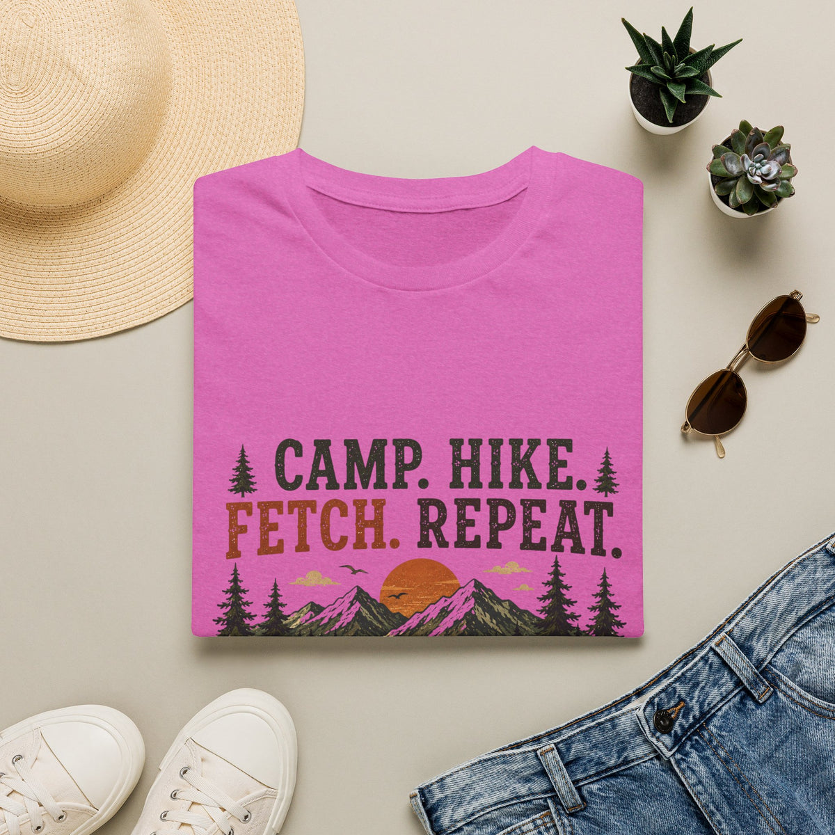 Camp Hike fetch T-Shirt