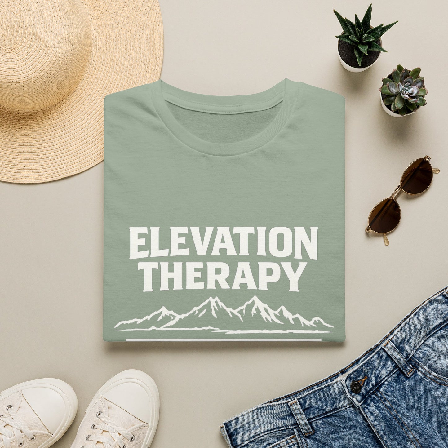 Elevation Therapy for Trail Dog Moms T-Shirt