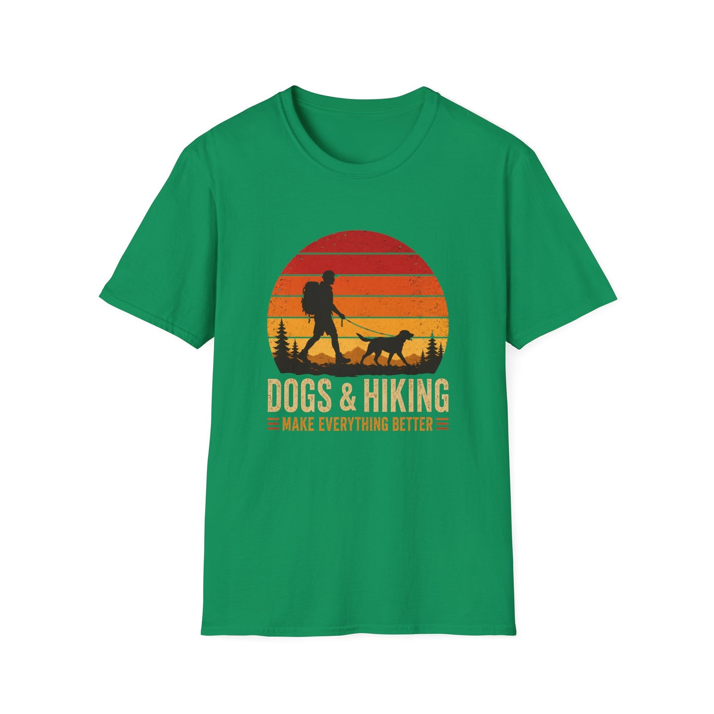 Dogs and Hiking Make Better Everything T-Shirt