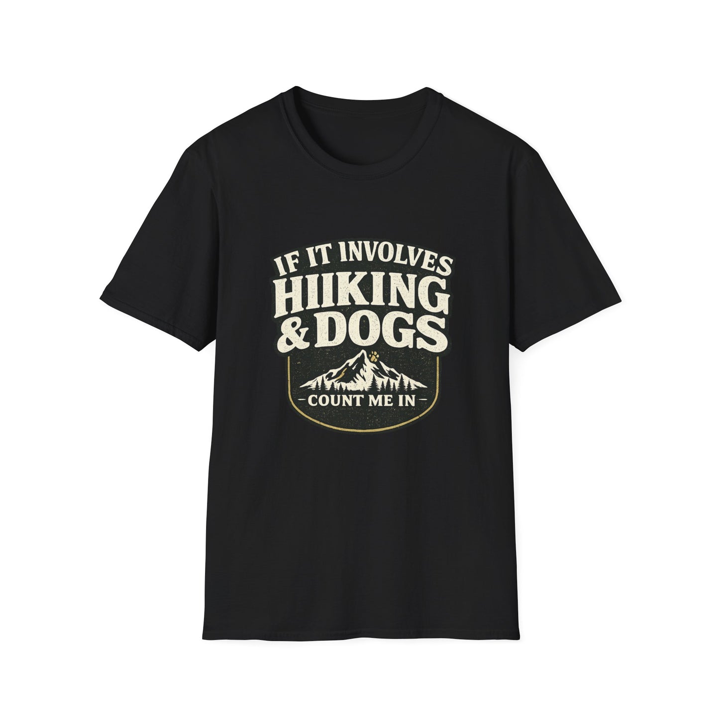 Hiking and Dogs: Adventure Calls T-Shirt