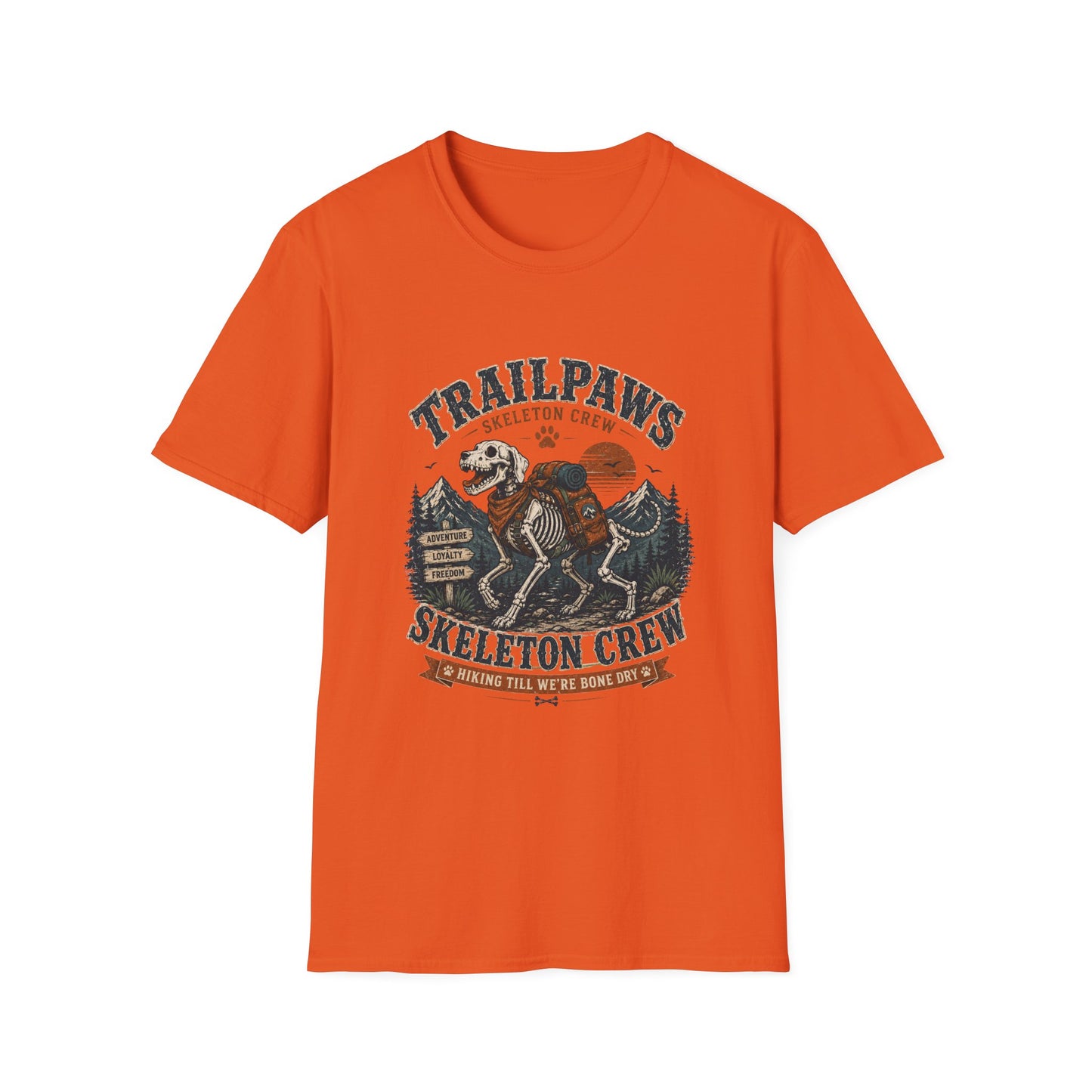 Wagging Trail Skeleton Crew T-Shirt