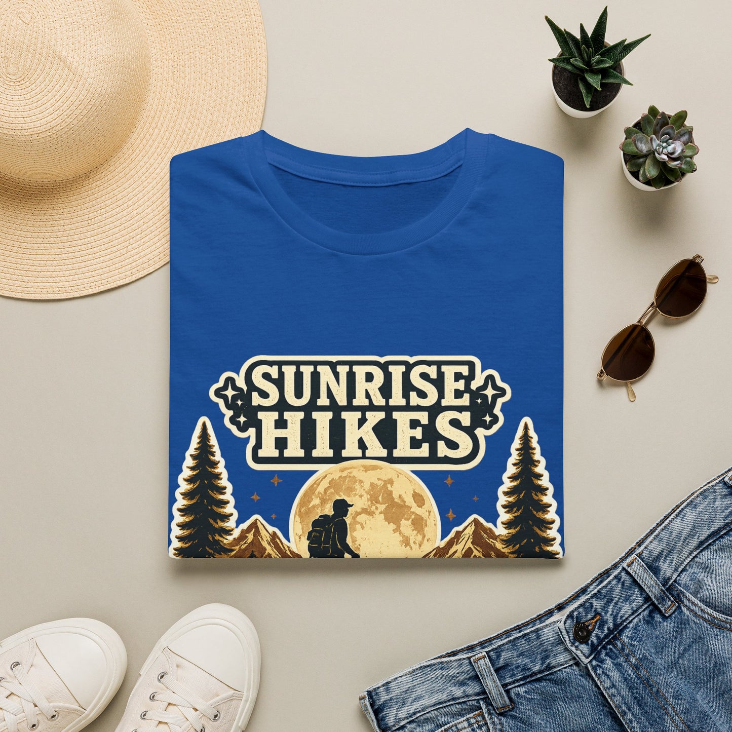 Sunrise Hikes and wagging tails T-Shirt