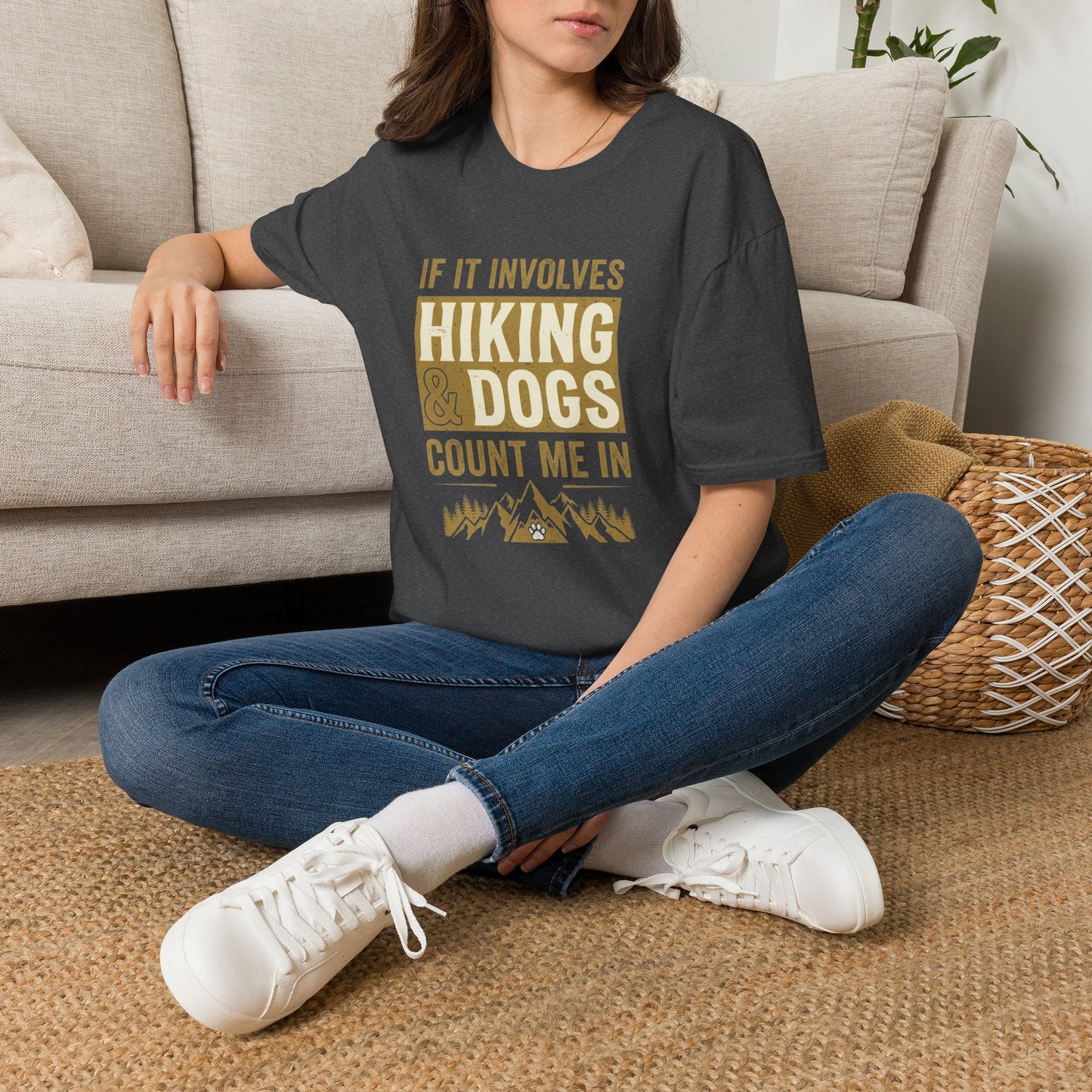 If It Involves Hiking & Dogs T-Shirt