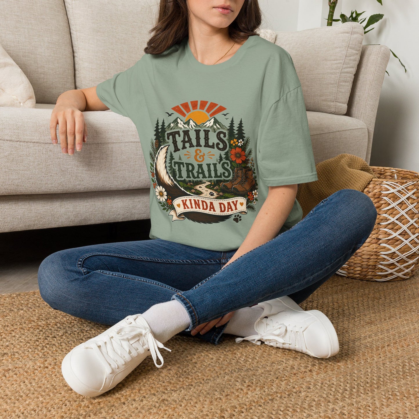 Tails and Trails Kind of Day T-Shirt