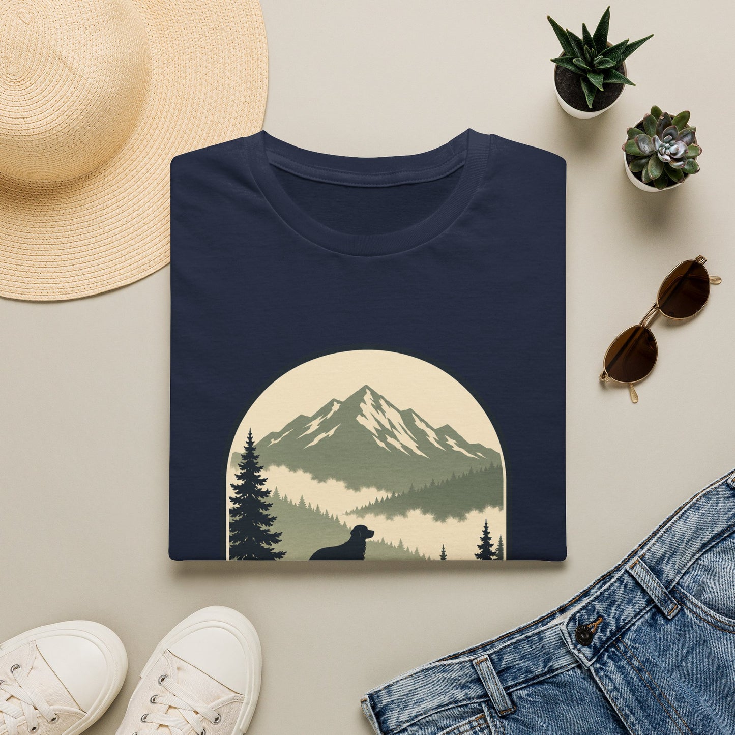 Good Dogs and Mountain Fog T-Shirt