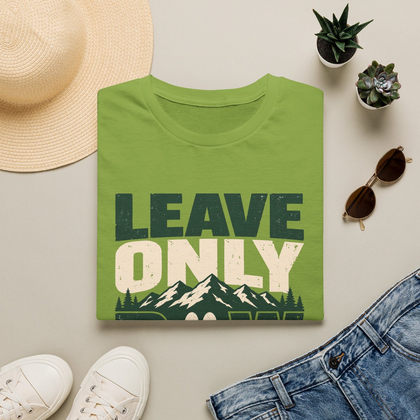 LEAVE ONLY PAW PRINTS T-Shirt