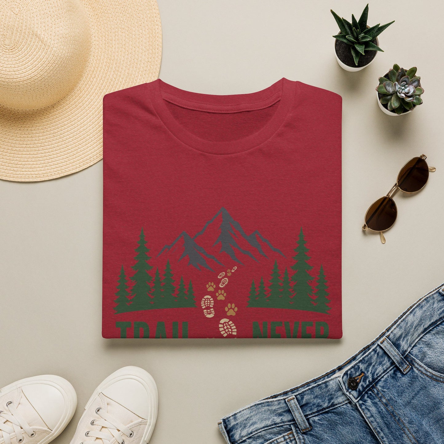 No Trail Buddy, No Hike T-Shirt