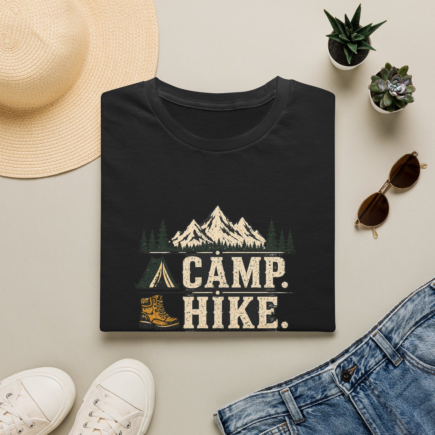Camp, Hike, Sniff, Repeat T-Shirt
