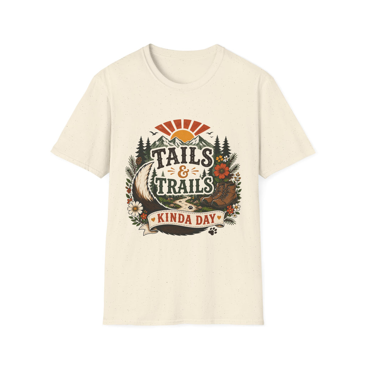 Tails and Trails Kind of Day T-Shirt