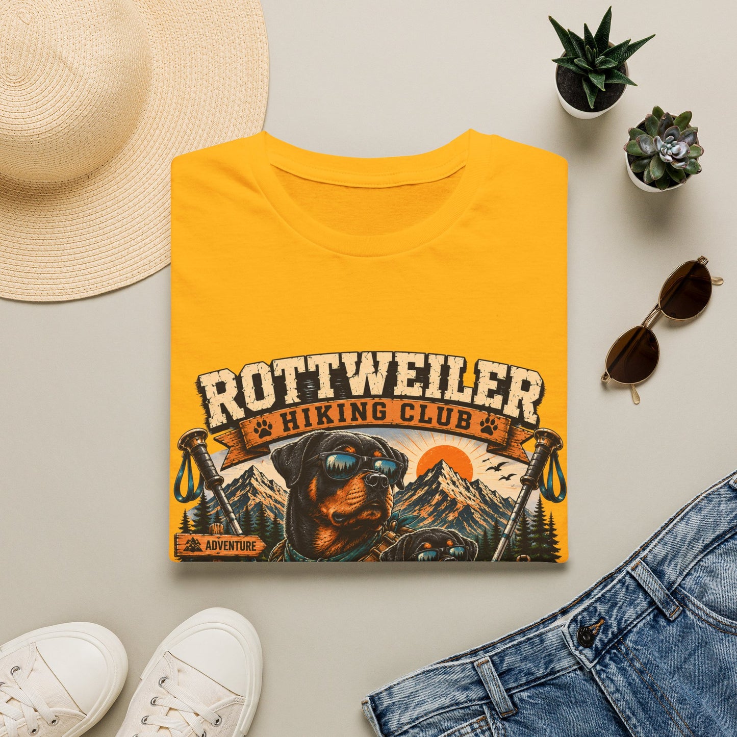 Rottweiler Hiking Club T-Shirt