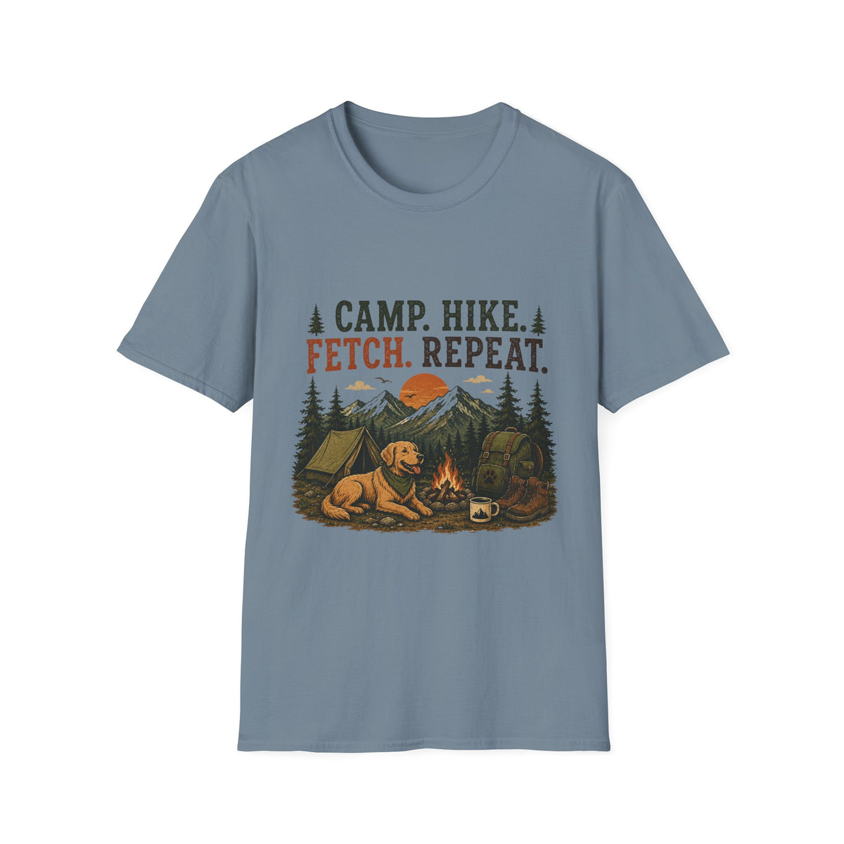 Camp Hike fetch T-Shirt