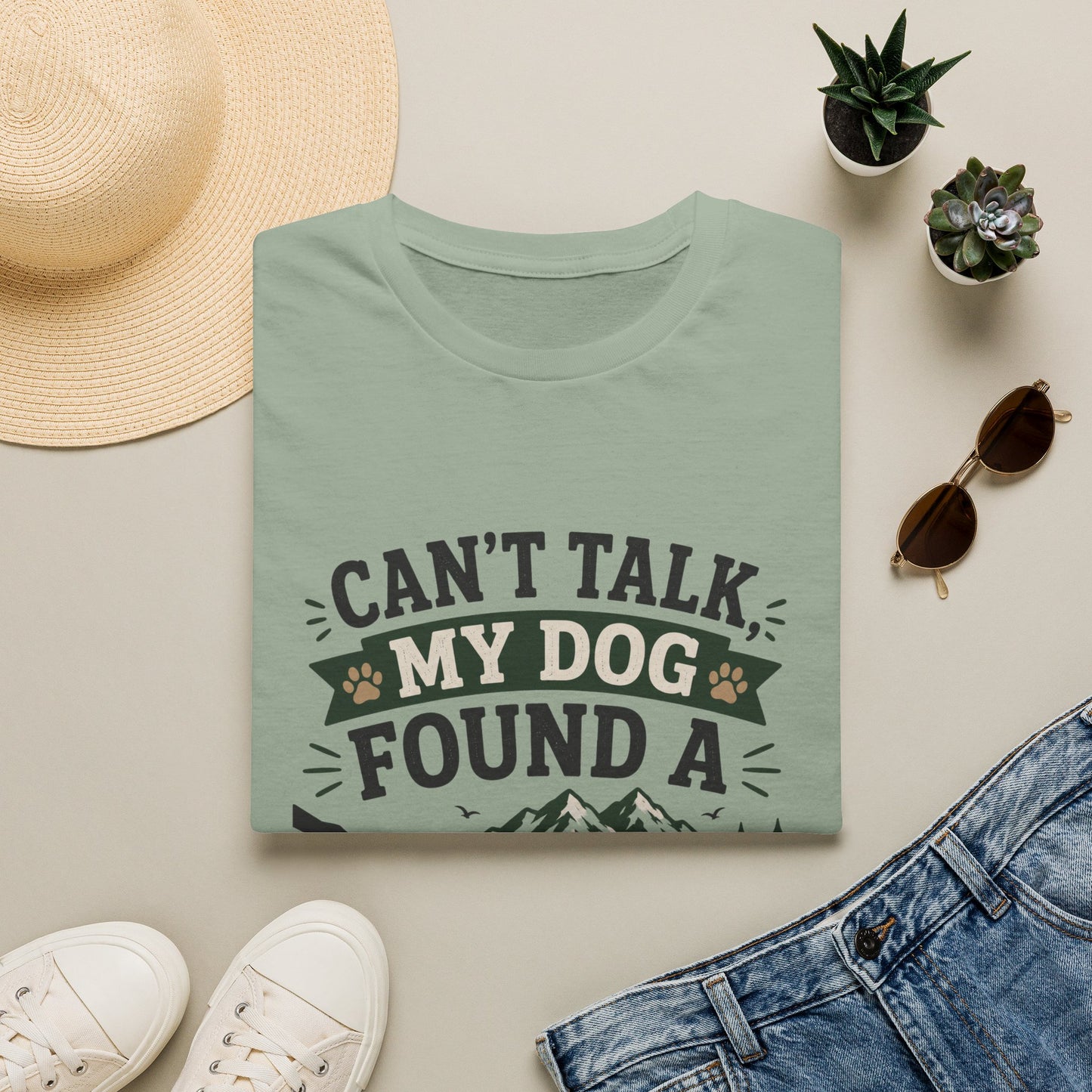Can't talk, my dog found a trail T-Shirt
