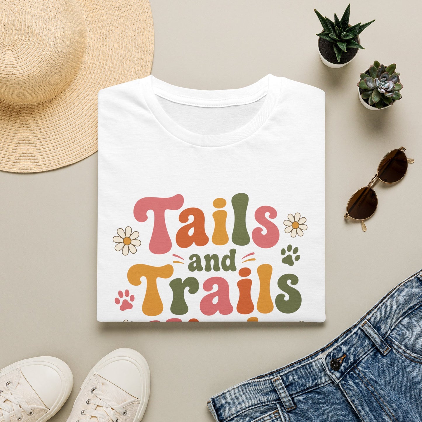 Tails and Trails Kinda Day T-Shirt