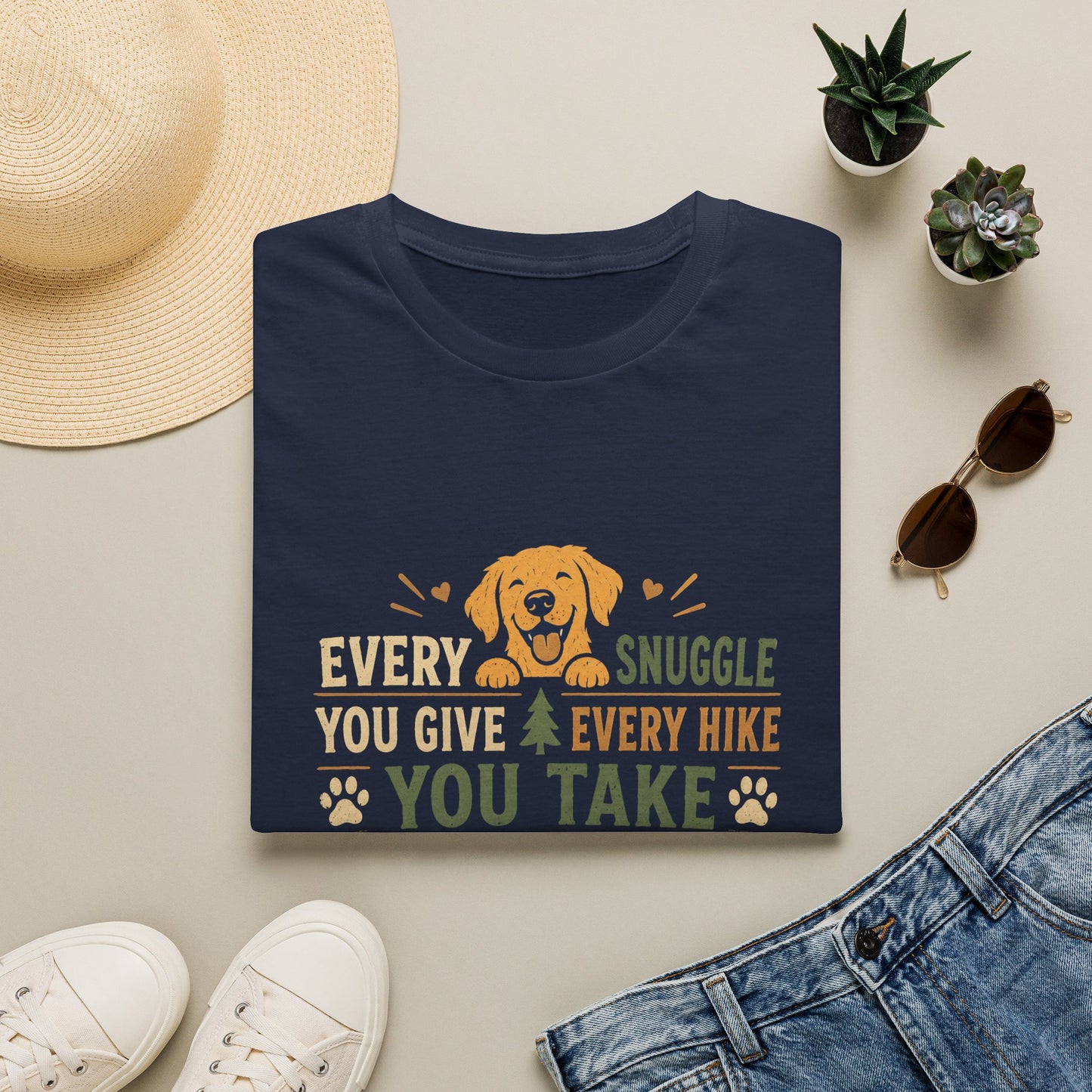 Life is better with dogs T-Shirt
