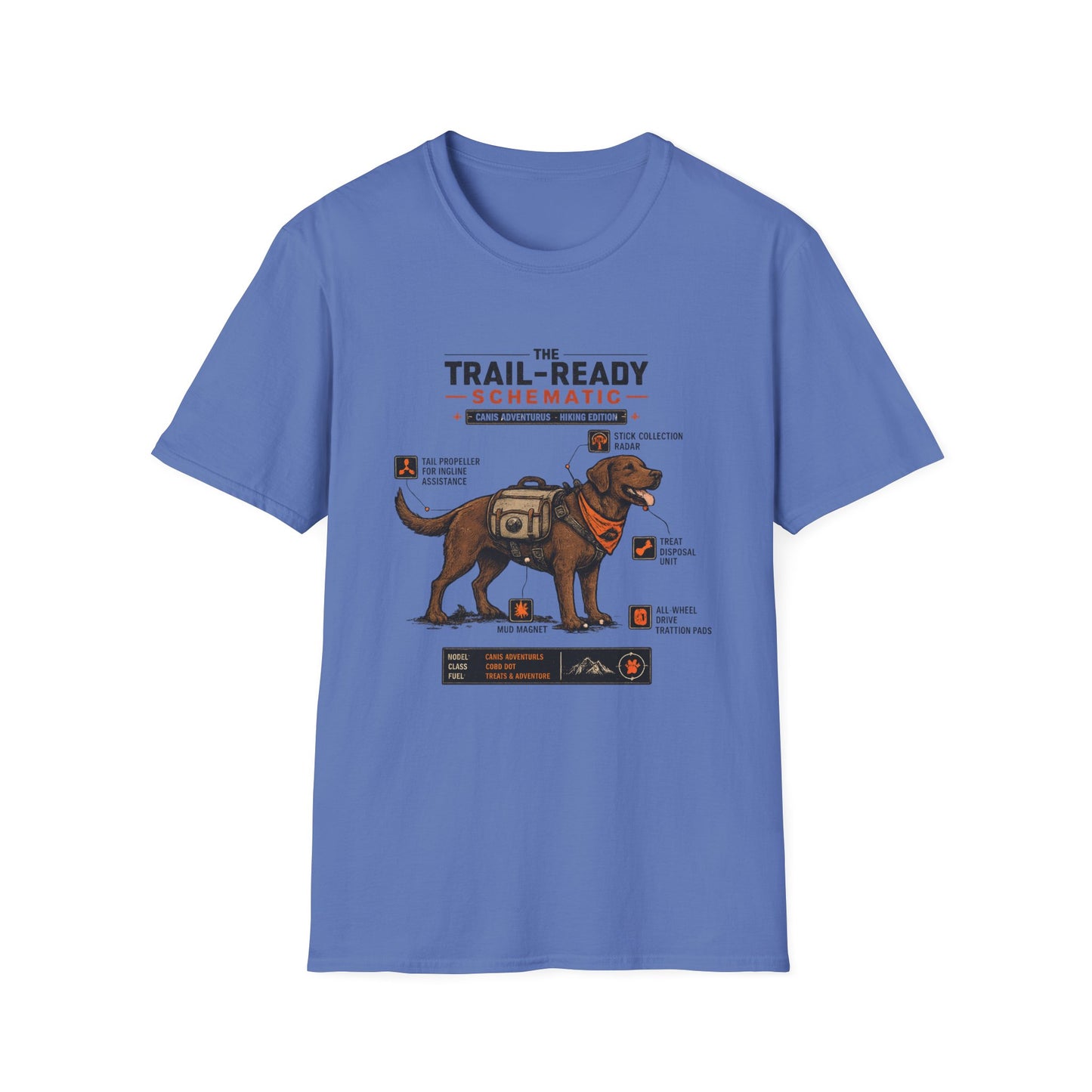 Trail Ready Schematic T-Shirt