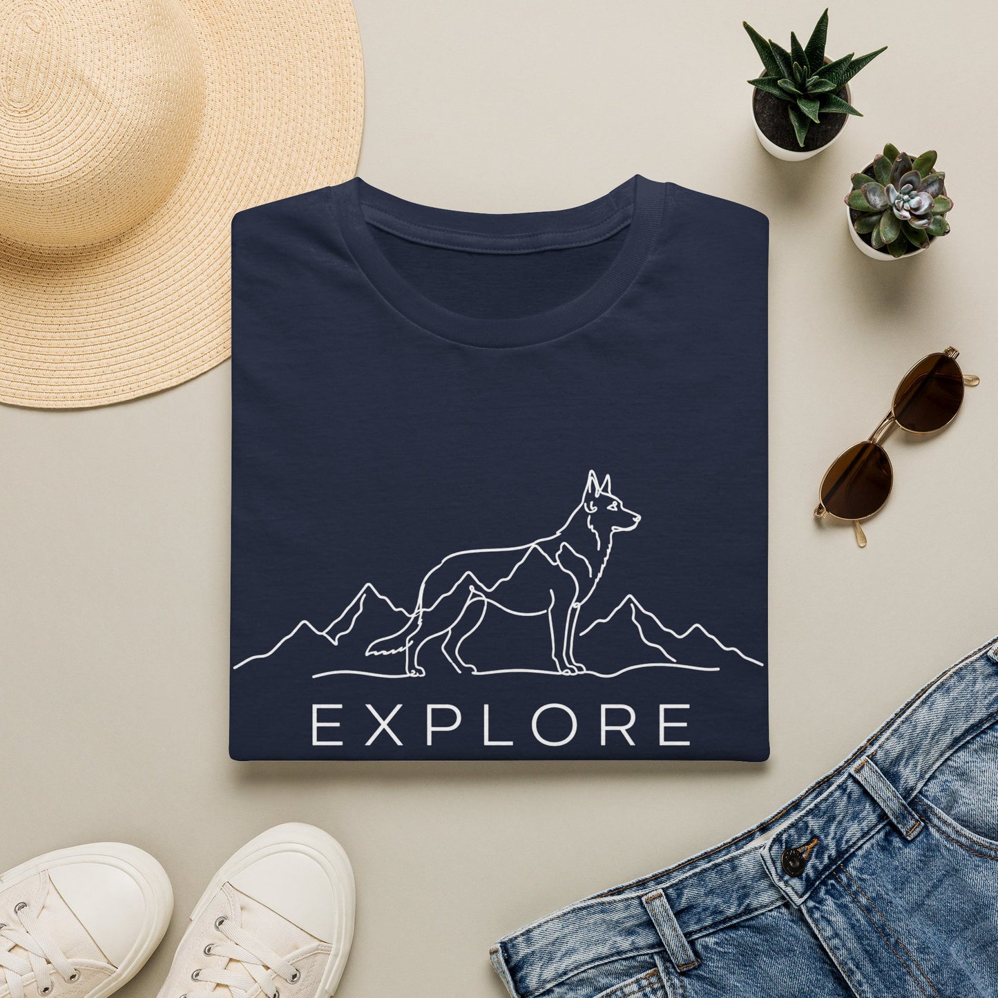 Explore Wagging Trail T-Shirt