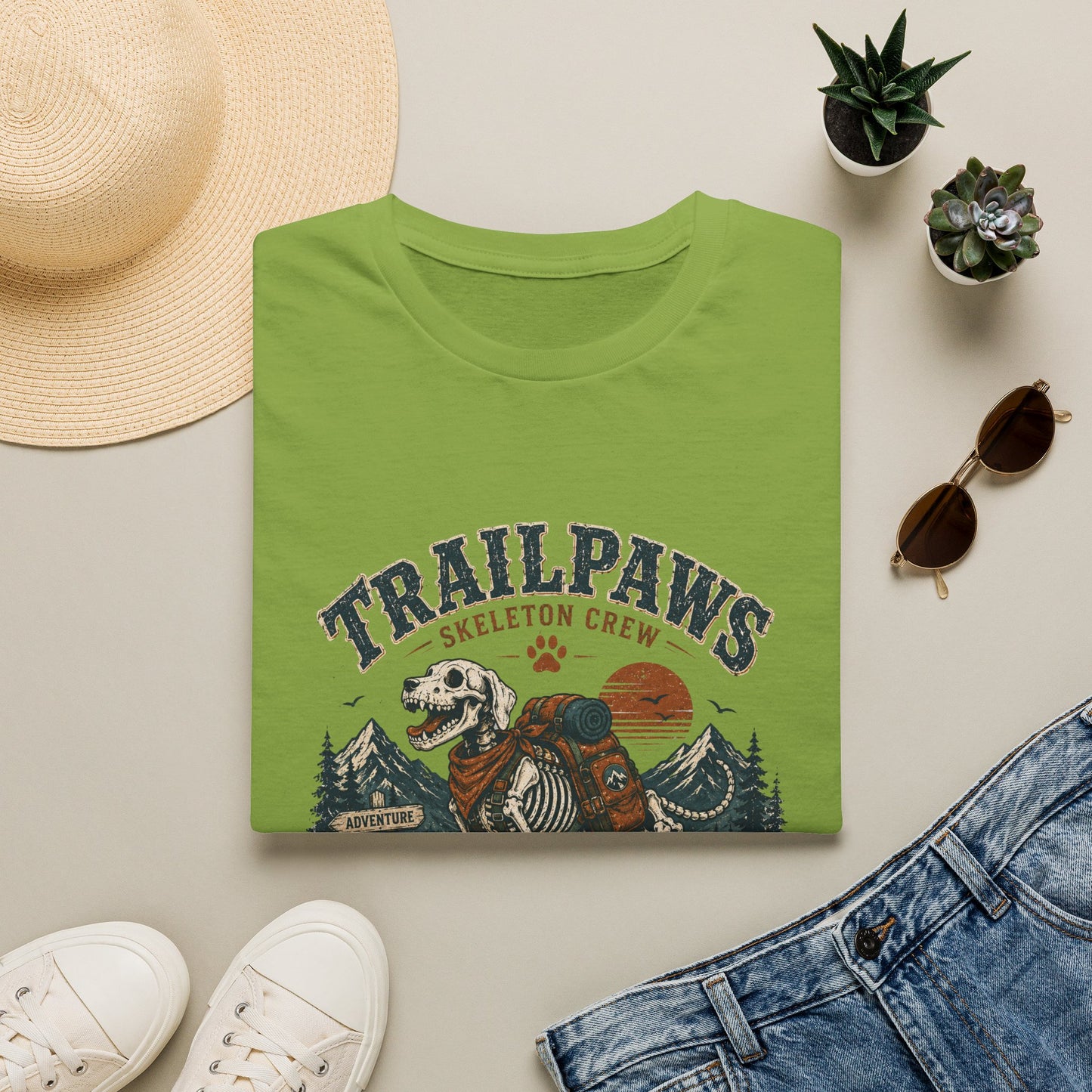 Wagging Trail Skeleton Crew T-Shirt