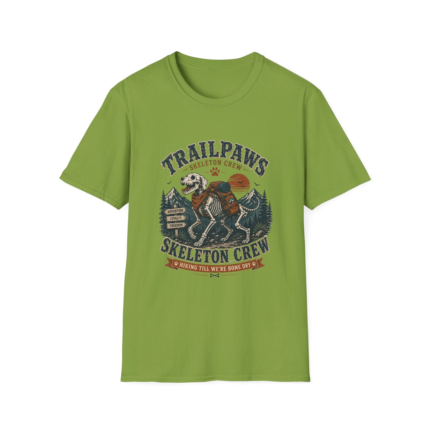 Wagging Trail Skeleton Crew T-Shirt