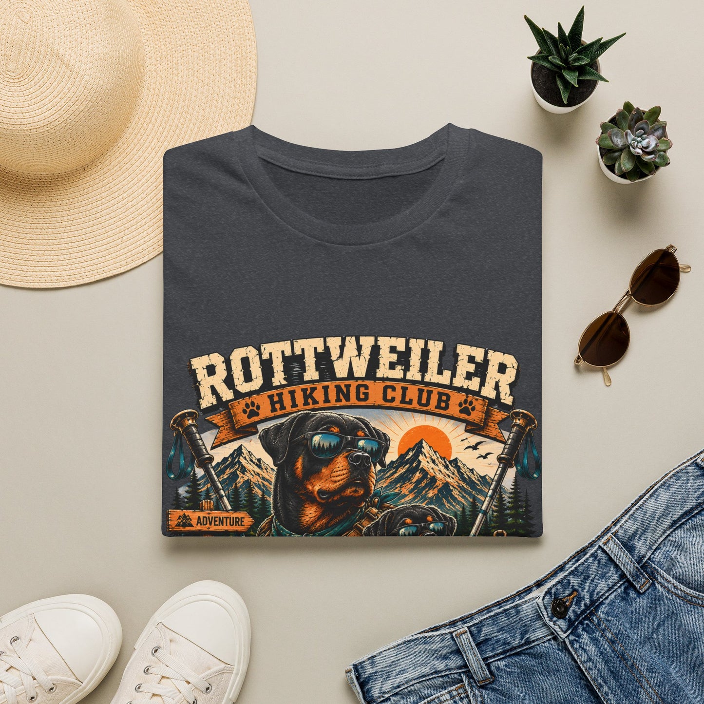 Rottweiler Hiking Club T-Shirt