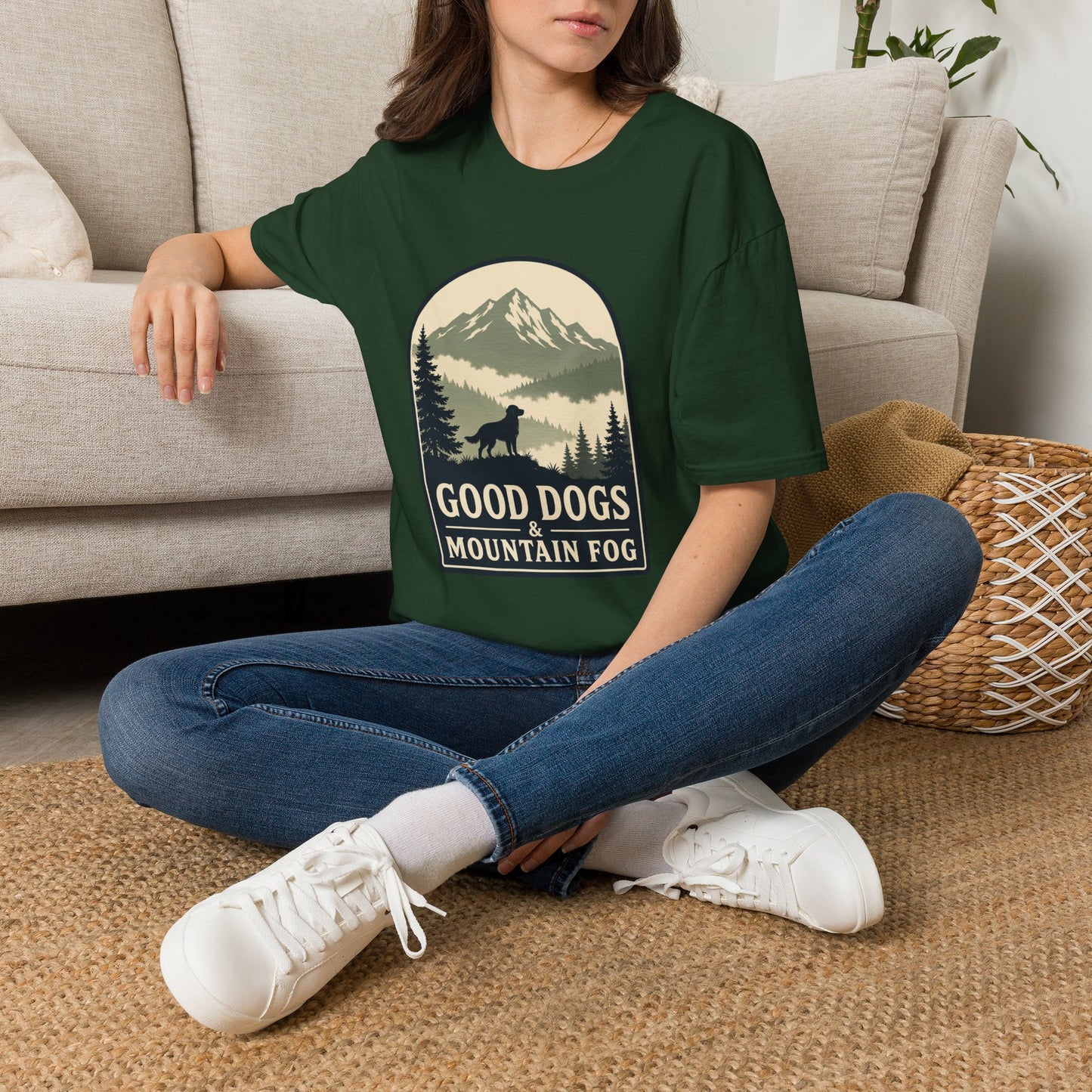 Good Dogs and Mountain Fog T-Shirt