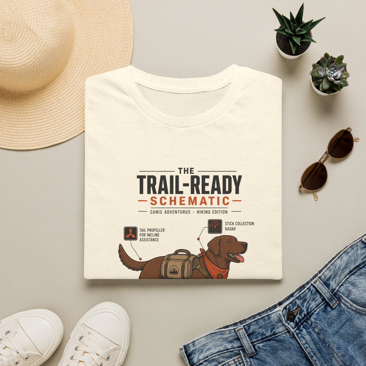 Trail ready schematic T-Shirt