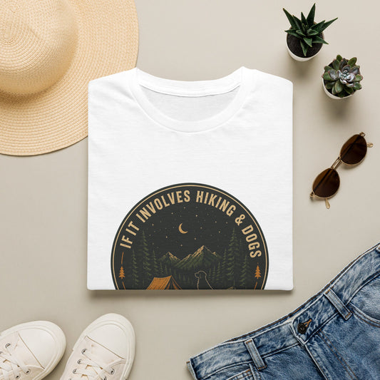 If It Involves Hiking & Dogs, Count Me In T-Shirt