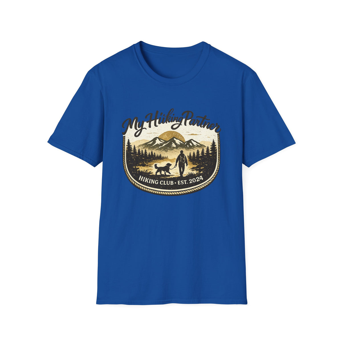 Hiking partner has four legs  T-Shirt