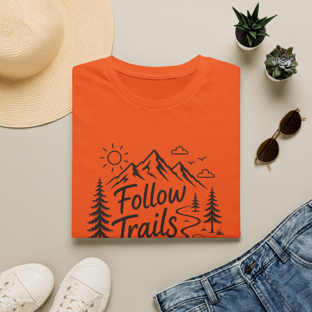 Follow Trails not Schedules T-Shirt