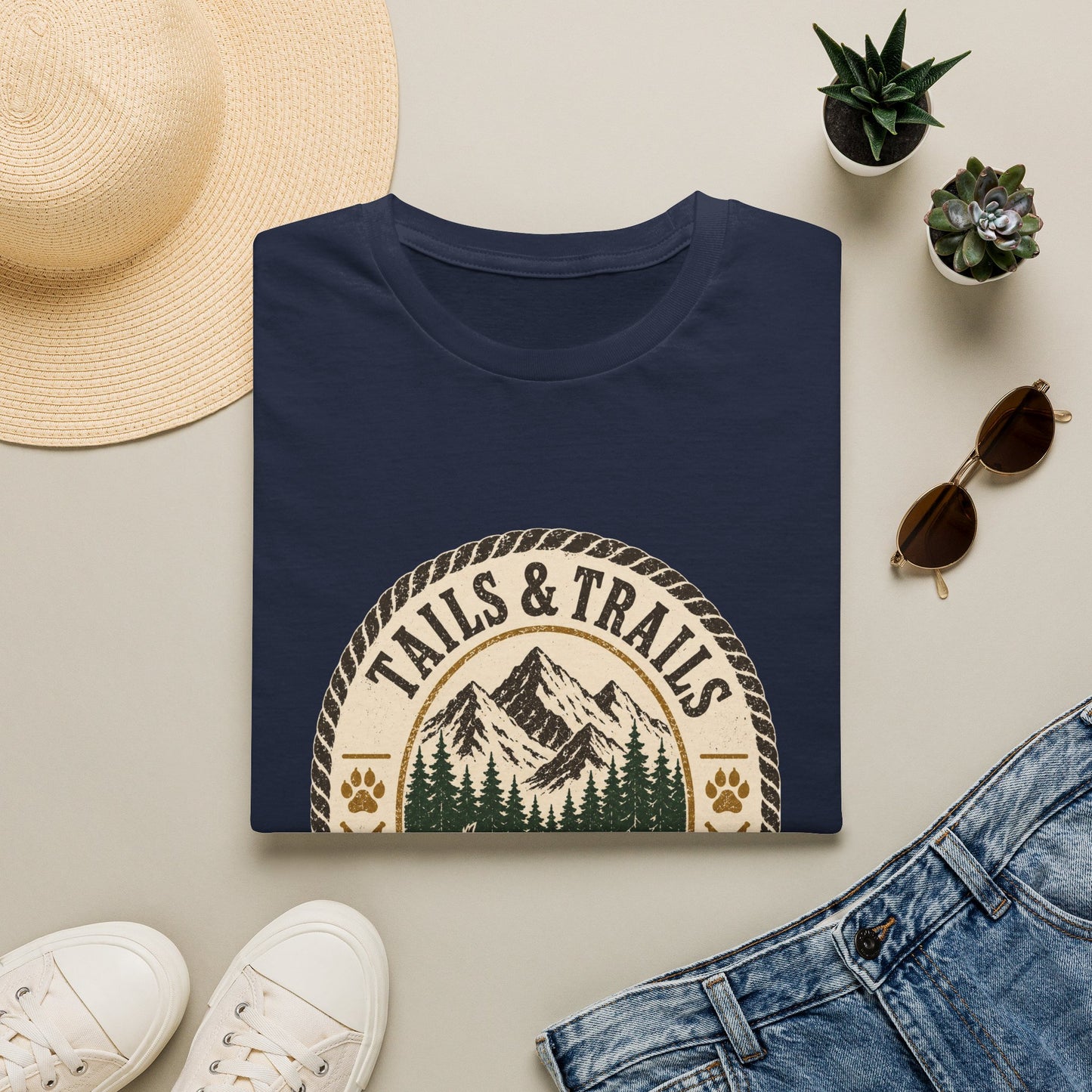 Tails & Trails hiking club T-Shirt