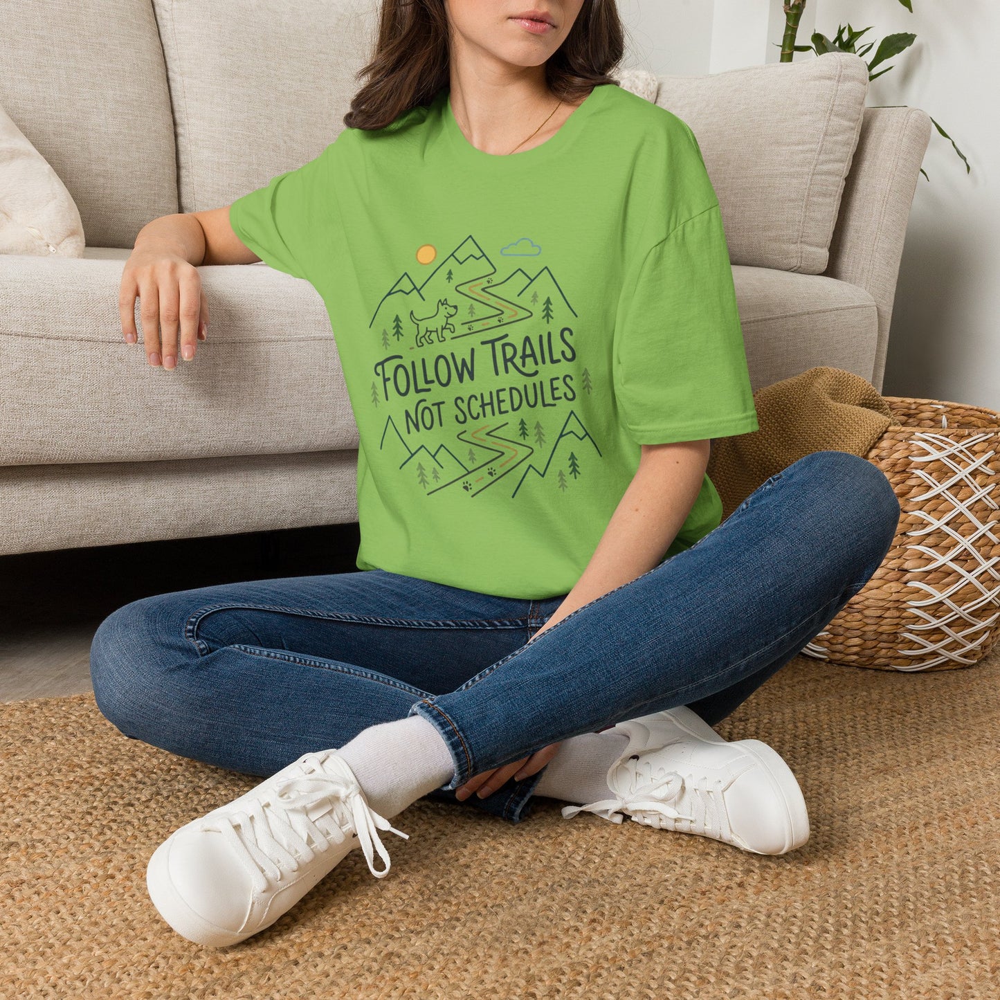 Follow Trails Not Schedules T-Shirt