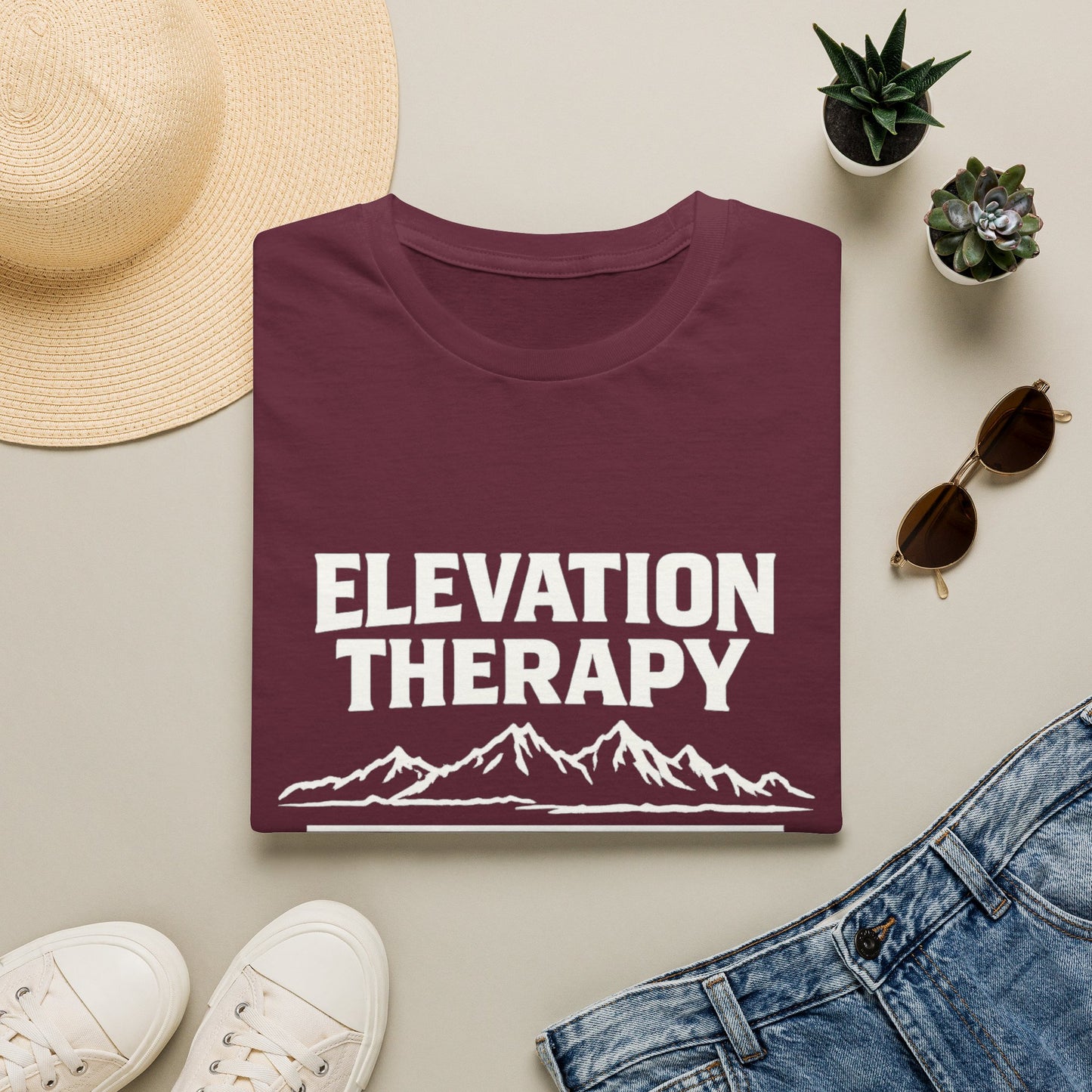 Elevation Therapy for Trail Dog Moms T-Shirt