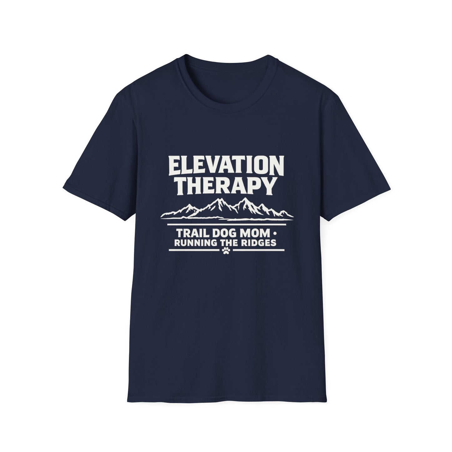 Elevation Therapy for Trail Dog Moms T-Shirt