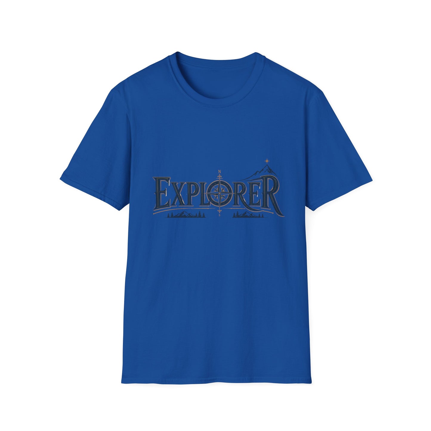 Explorer Emblem With Vintage Style T-Shirt