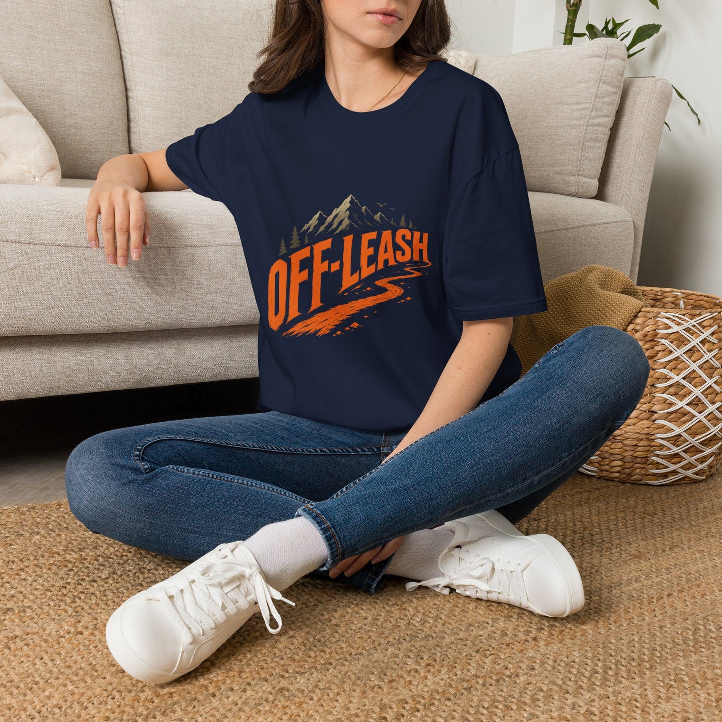 Off-Leash Mountain Trail Adventure T-Shirt