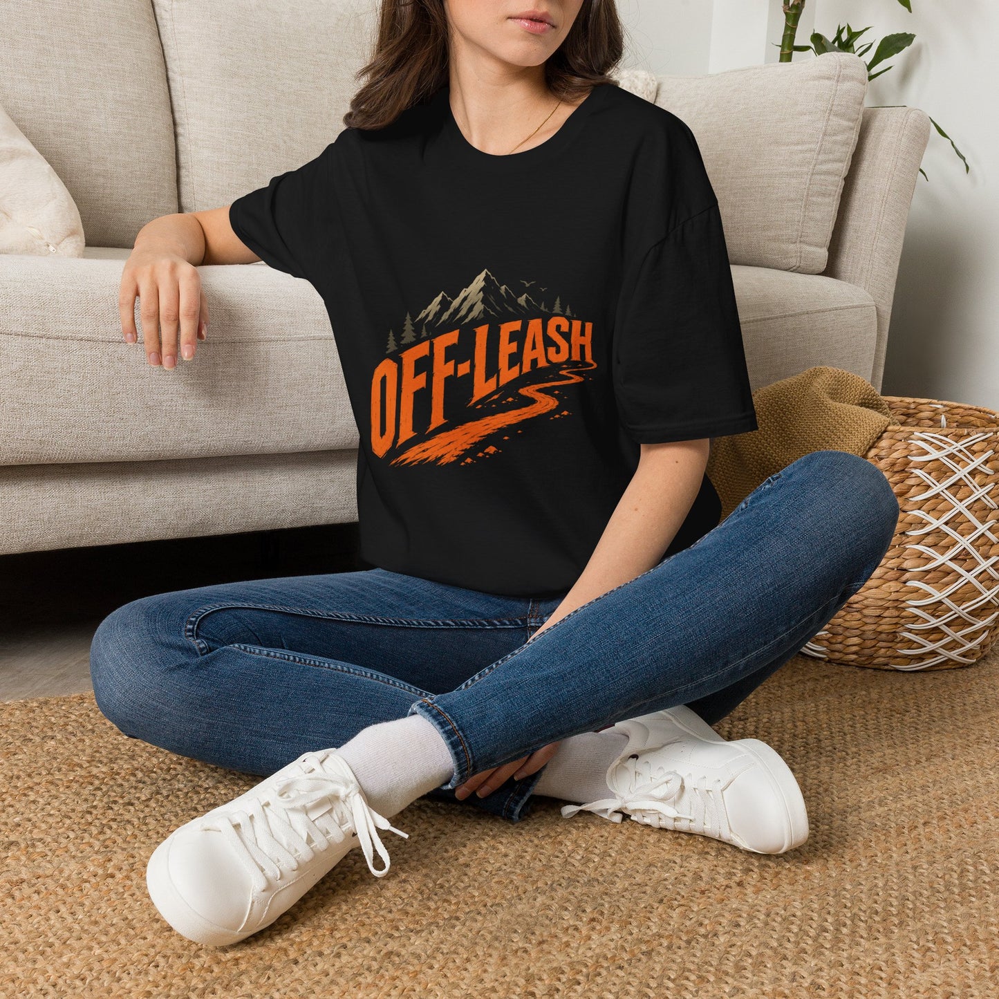 Off-Leash Mountain Trail Adventure T-Shirt