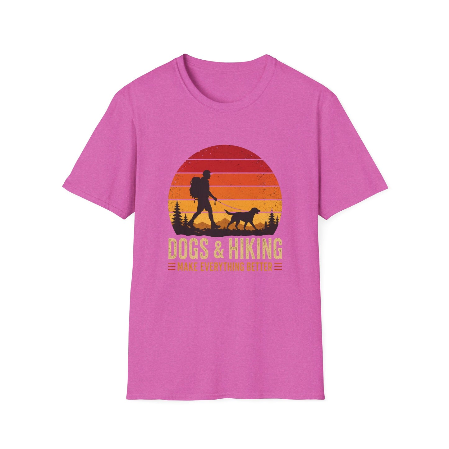 Dogs and Hiking Make Better Everything T-Shirt
