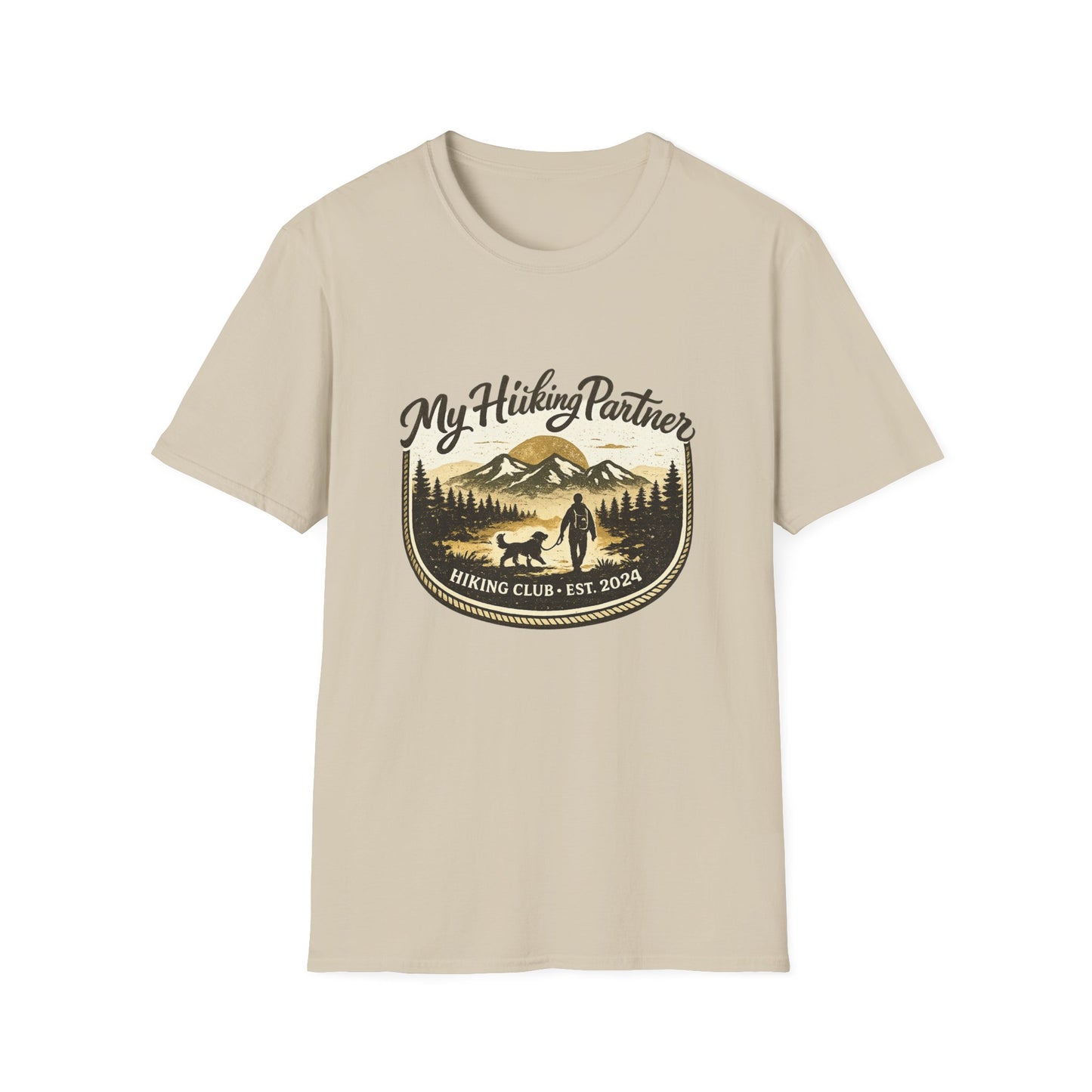 My Hiking Partner Has Four Legs T-Shirt