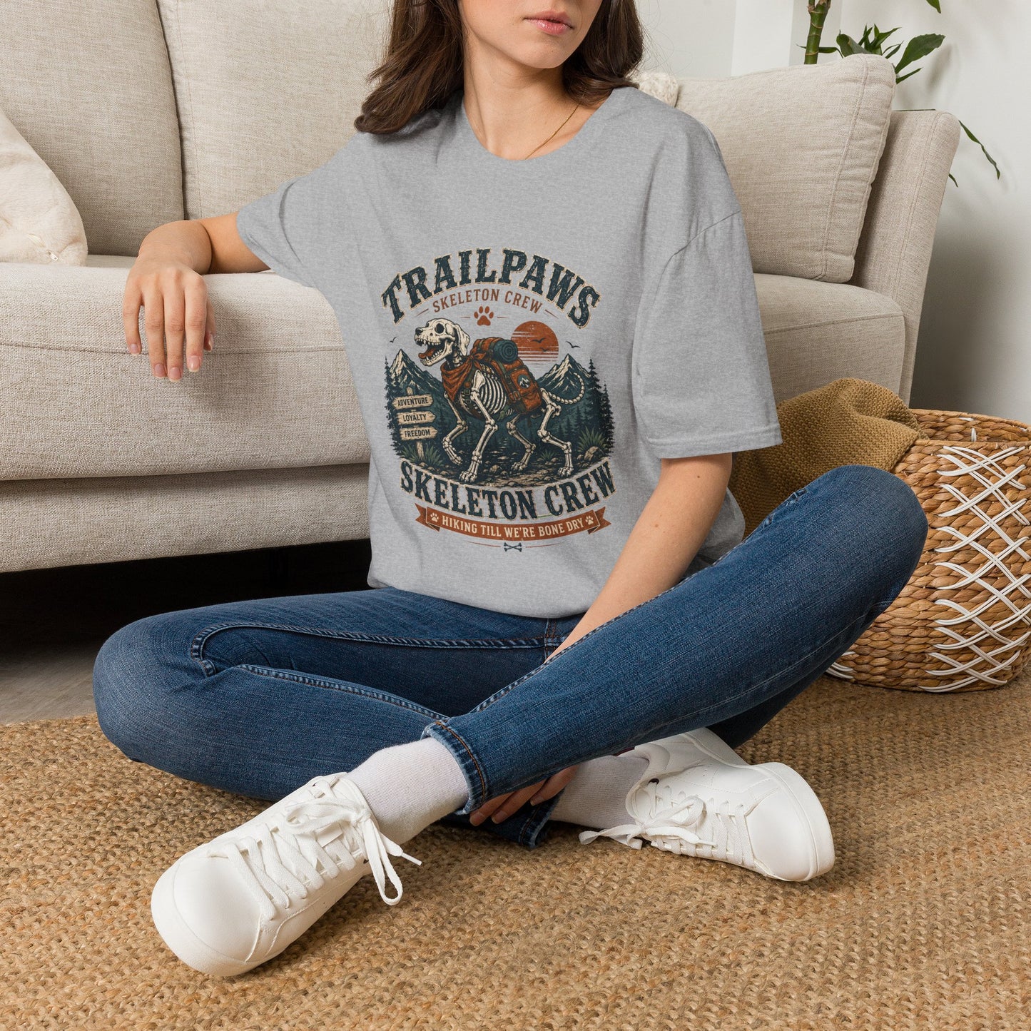 Wagging Trail Skeleton Crew T-Shirt
