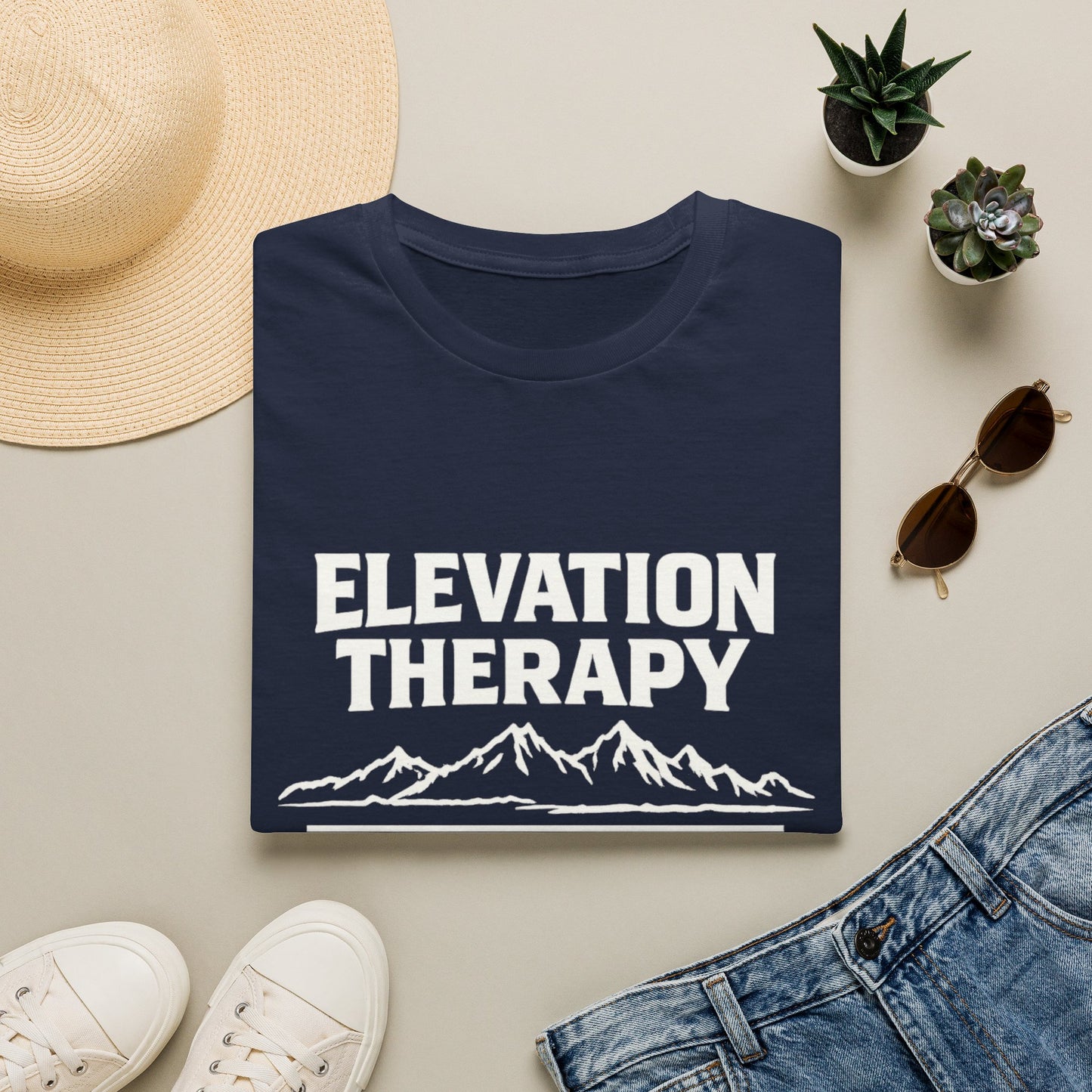Elevation Therapy for Trail Dog Moms T-Shirt
