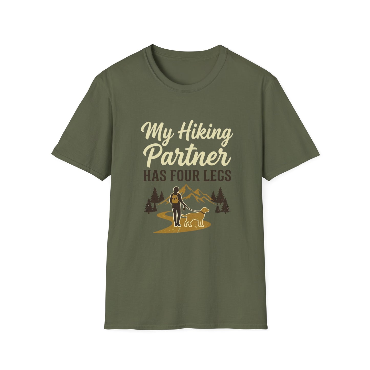 My Hiking Partner Has Four Legs T-Shirt