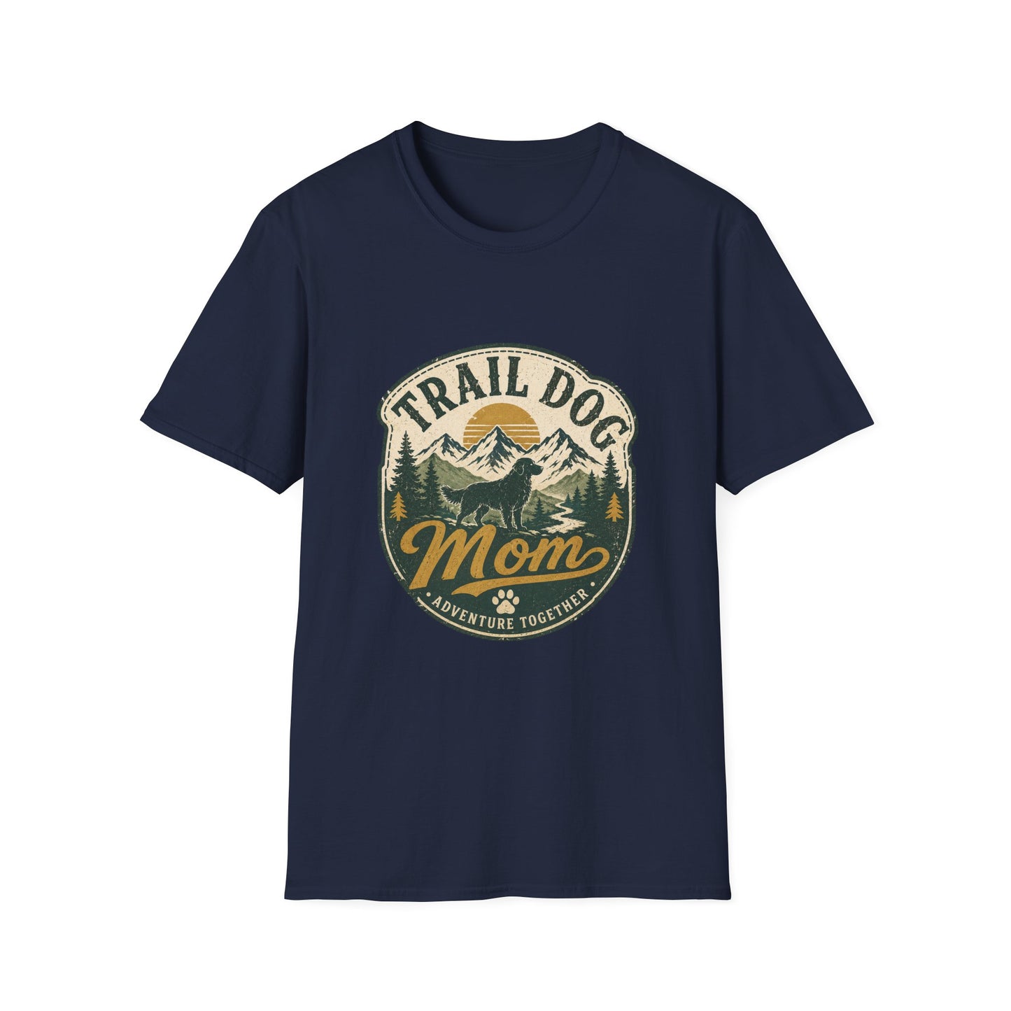 Trail Dog Adventure Badge T-Shirt
