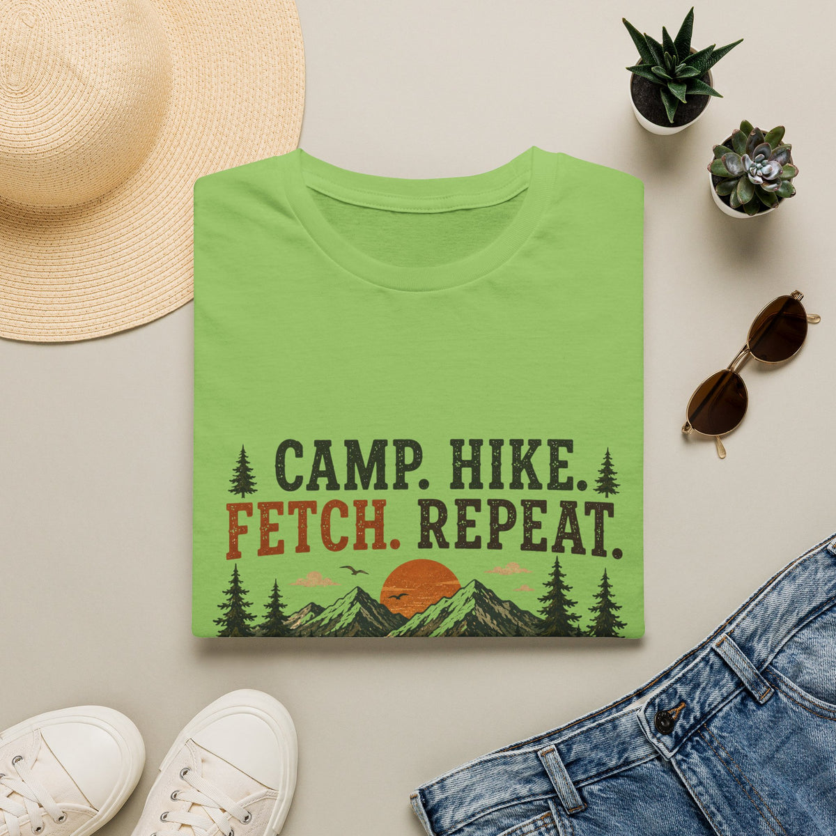 Camp Hike fetch T-Shirt