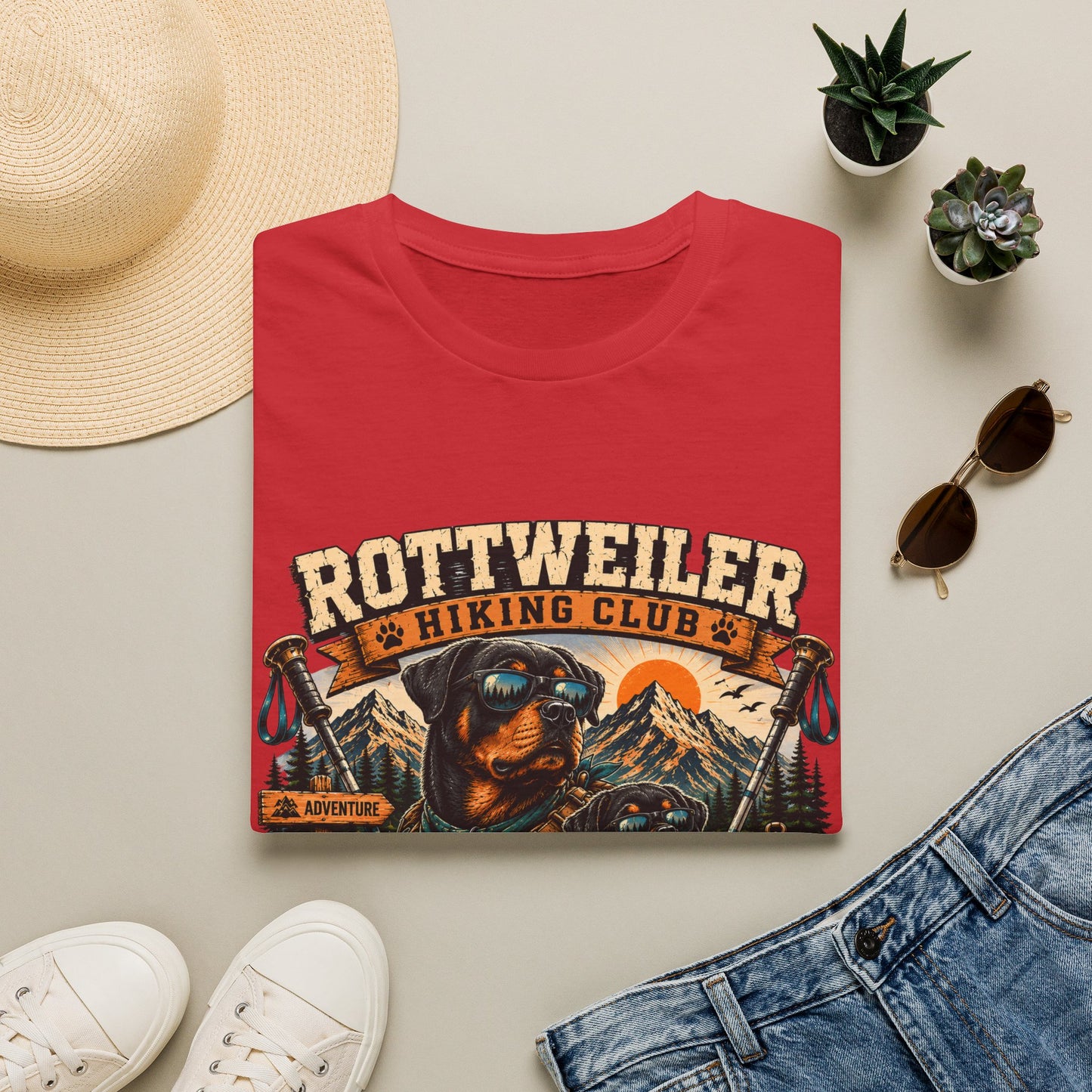 Rottweiler Hiking Club T-Shirt