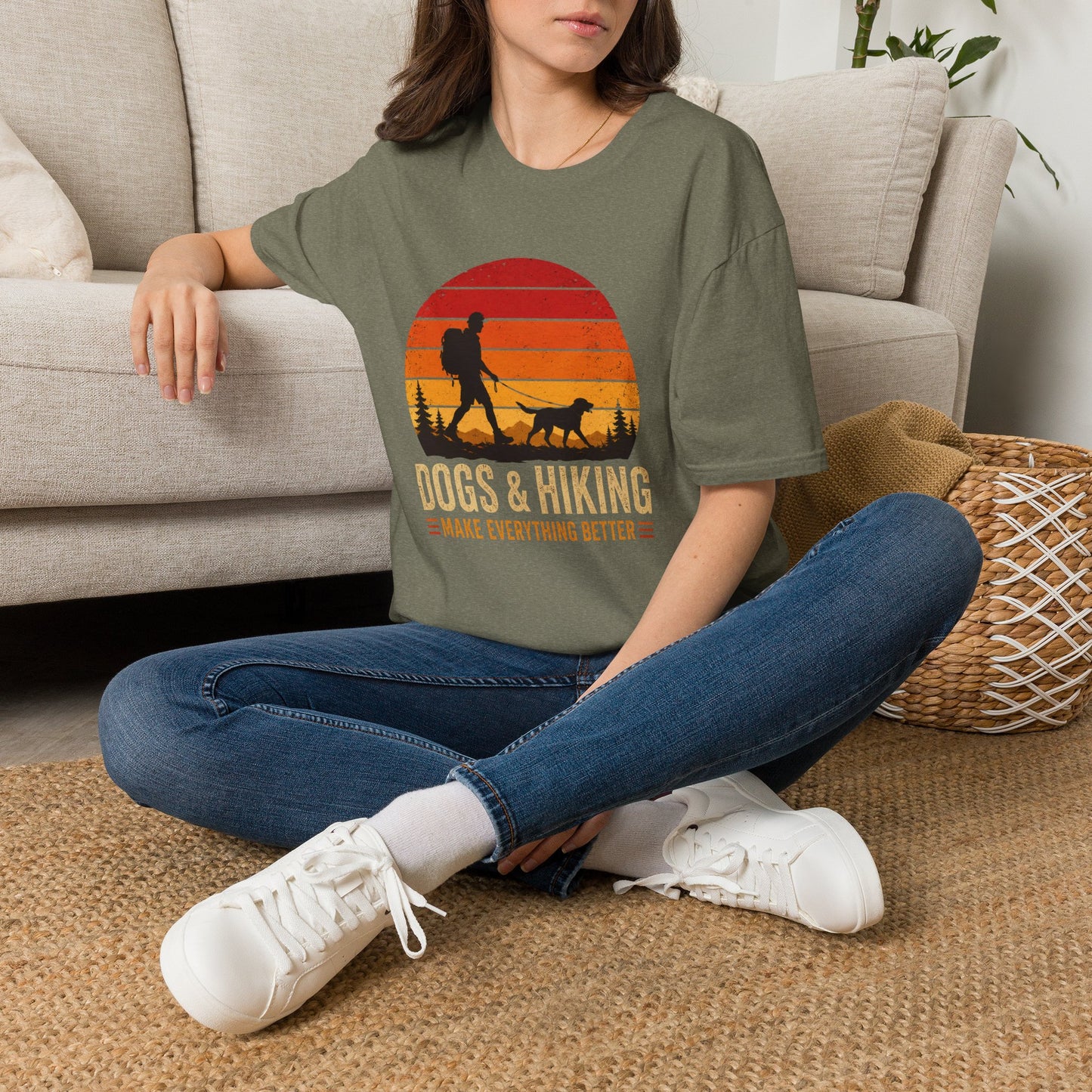 Dogs and Hiking Make Better Everything T-Shirt