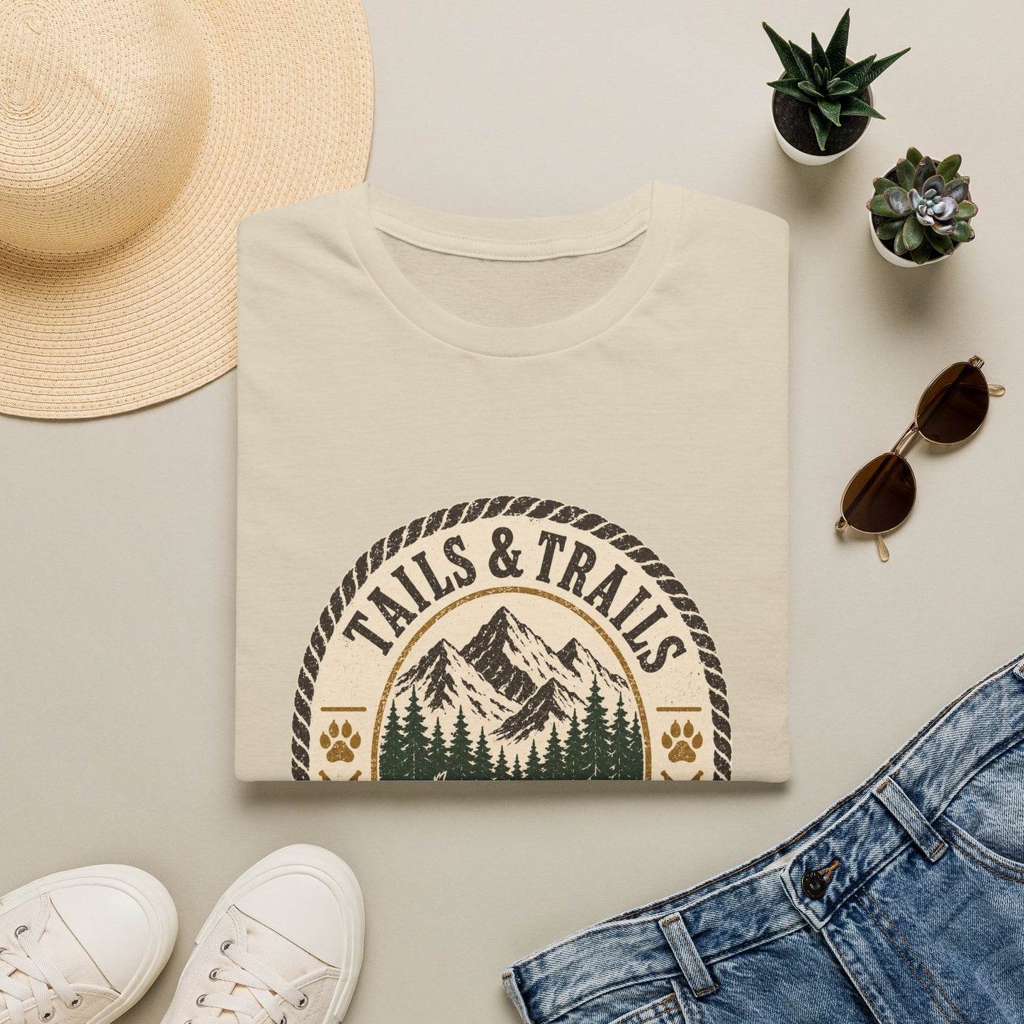 Tails & Trails hiking club T-Shirt