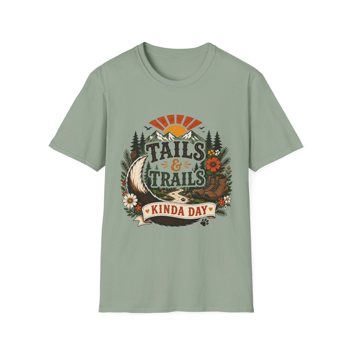 Tails and Trails Kind of Day T-Shirt