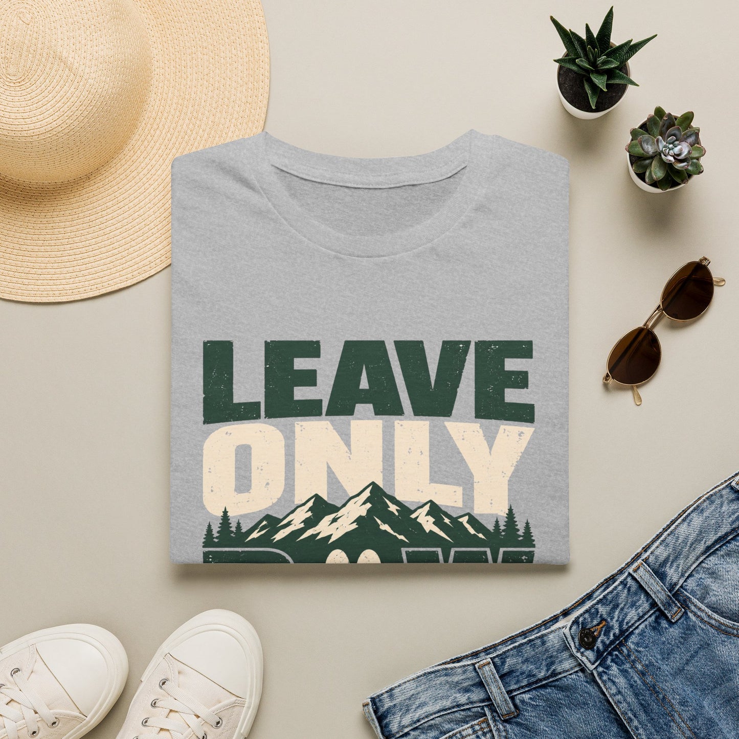 LEAVE ONLY PAW PRINTS T-Shirt